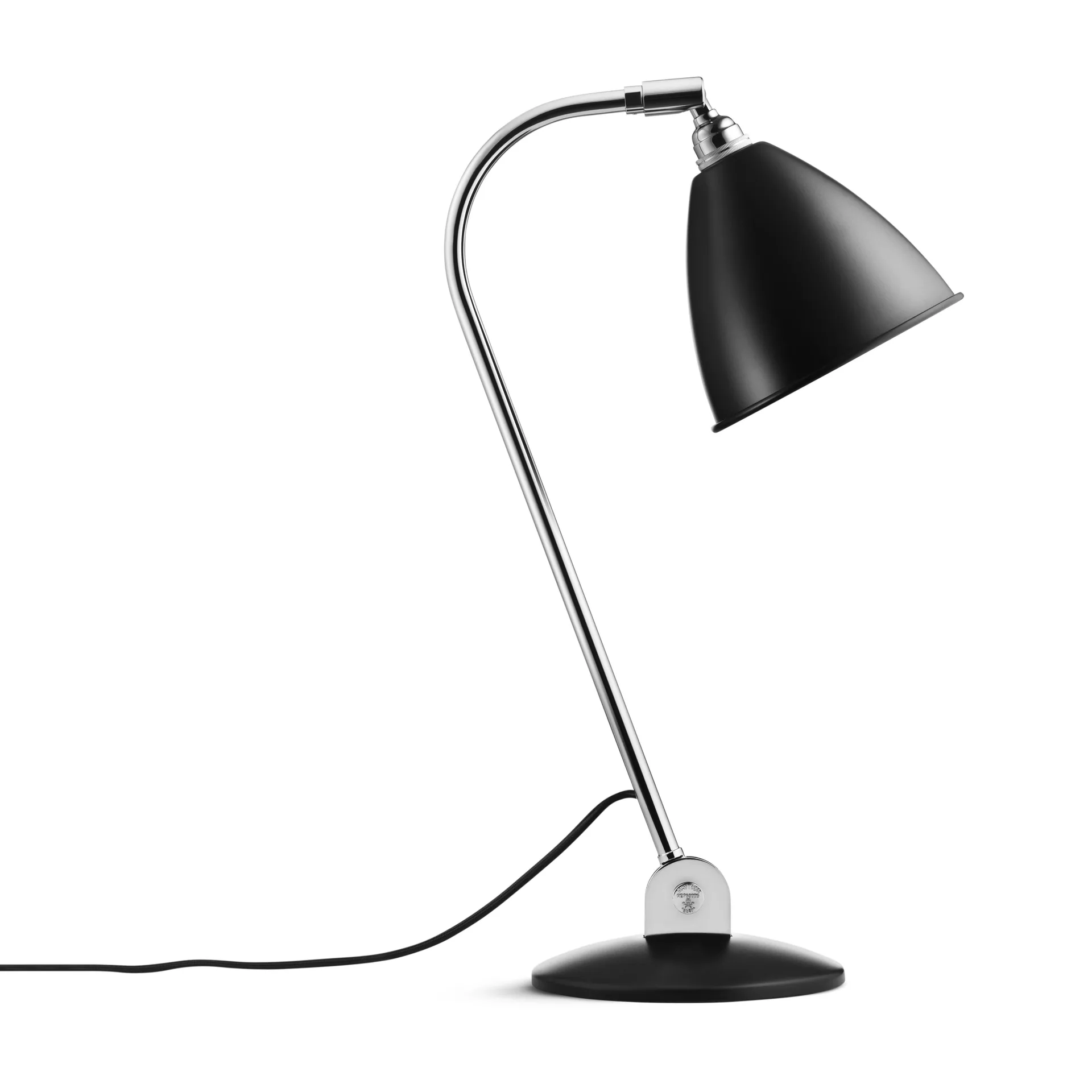 Lampe de table Bestlite BL2, noir-chrome GUBI