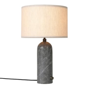 Lampe de table Grablancy S - Marbre gris-toile - GUBI