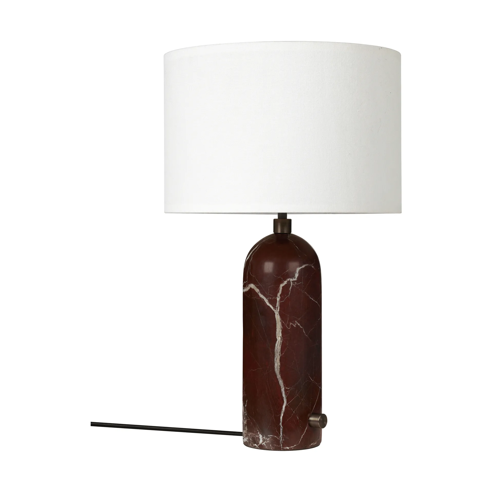 Lampe de table Grablancy S, Maroon marble-white GUBI