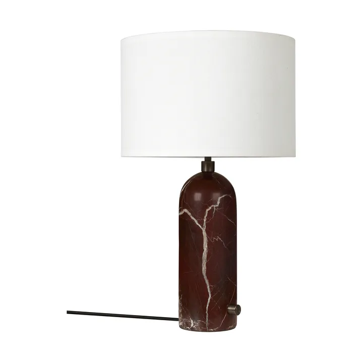 Lampe de table Grablancy S - Maroon marble-white - GUBI