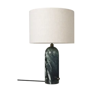 Lampe de table Gravity L - Emerald marble-canvas - GUBI