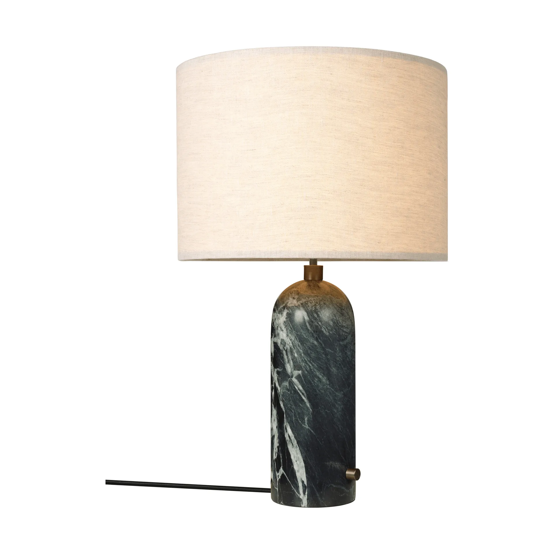 Lampe de table Gravity L, Emerald marble-canvas GUBI