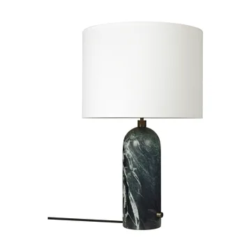Lampe de table Gravity L - Emerald marble-white - GUBI