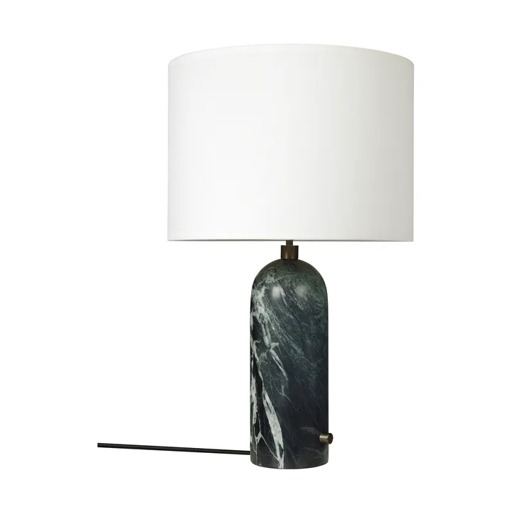 Lampe de table Gravity L - Emerald marble-white - GUBI