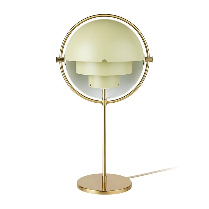 Lampe de table Multi-Lite - Brass-desert sage - GUBI