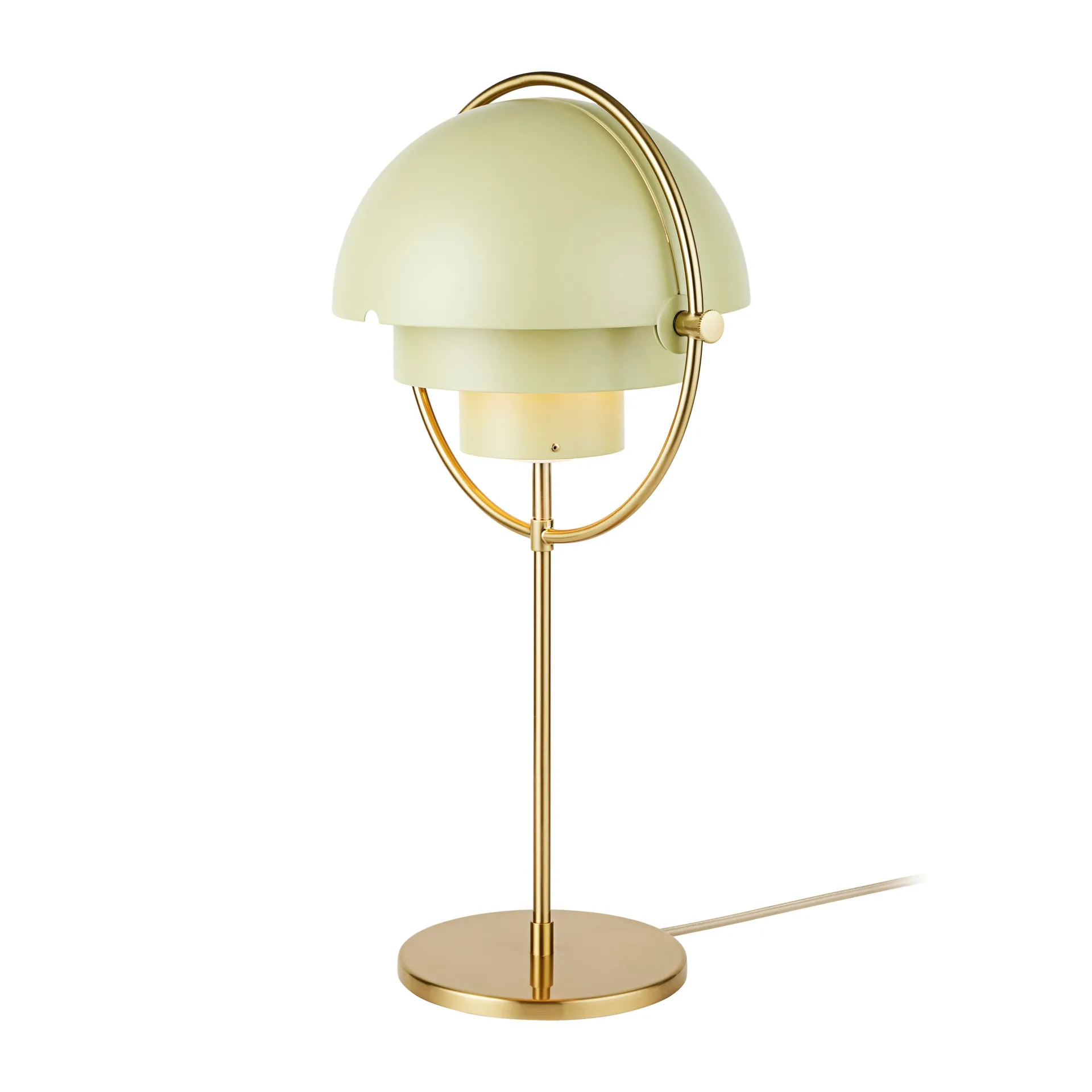 Lampe de table Multi-Lite, Brass-desert sage GUBI