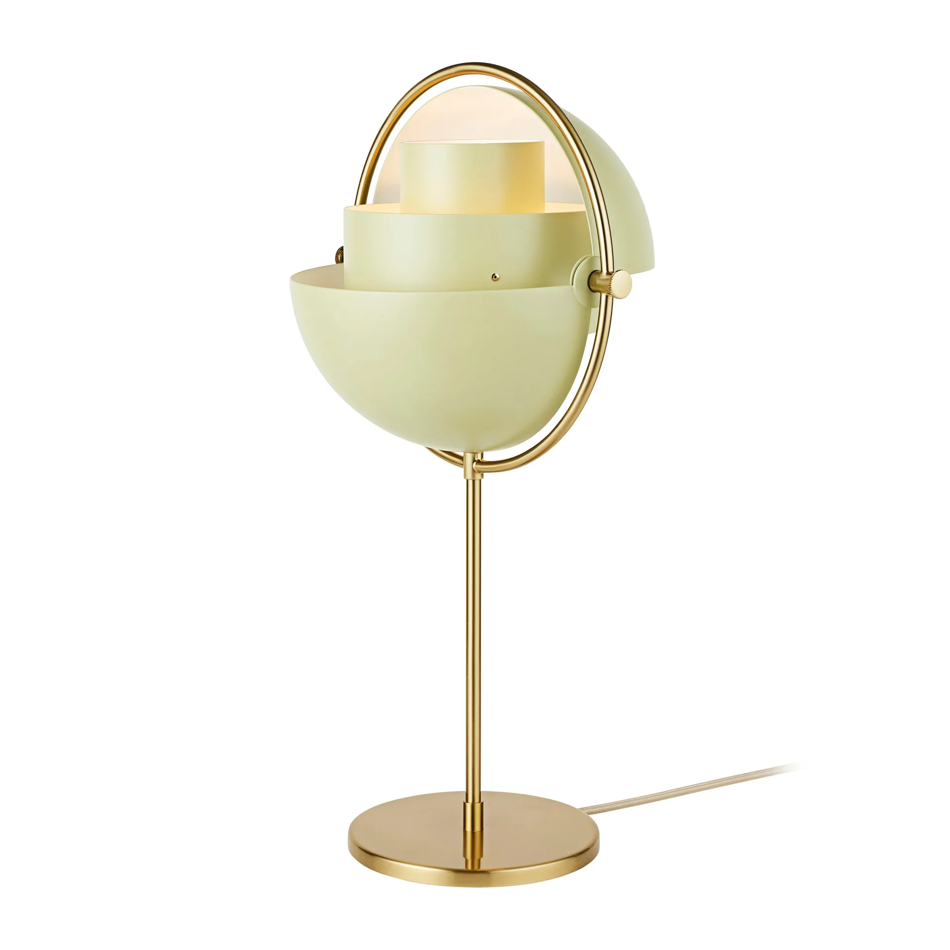 Lampe de table Multi-Lite, Brass-desert sage GUBI