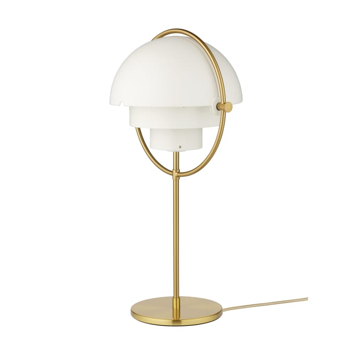 Lampe de table Multi-Lite - Laiton-blanc - Gubi