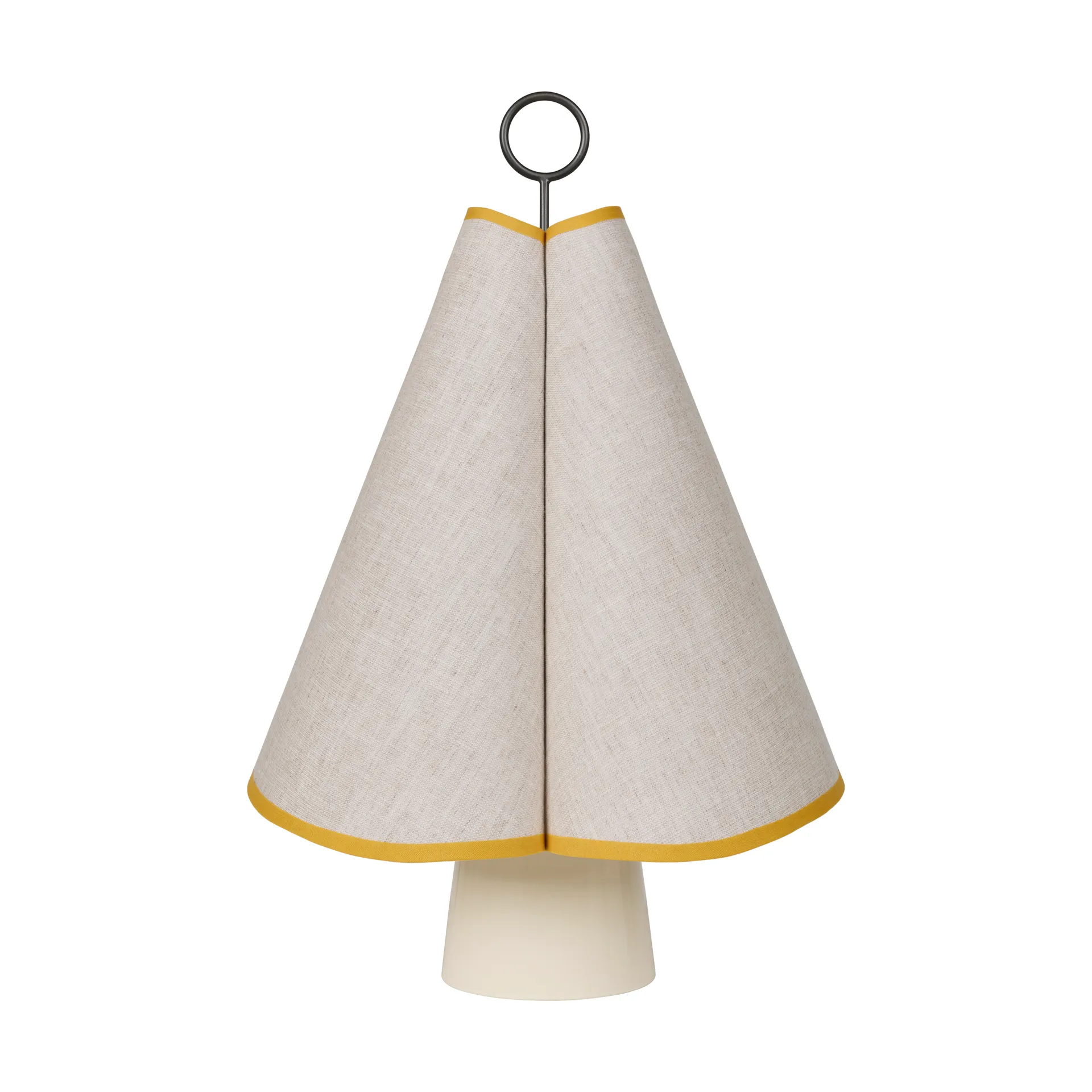 Lampe de table portable Hornbæk, Poppy yellow GUBI