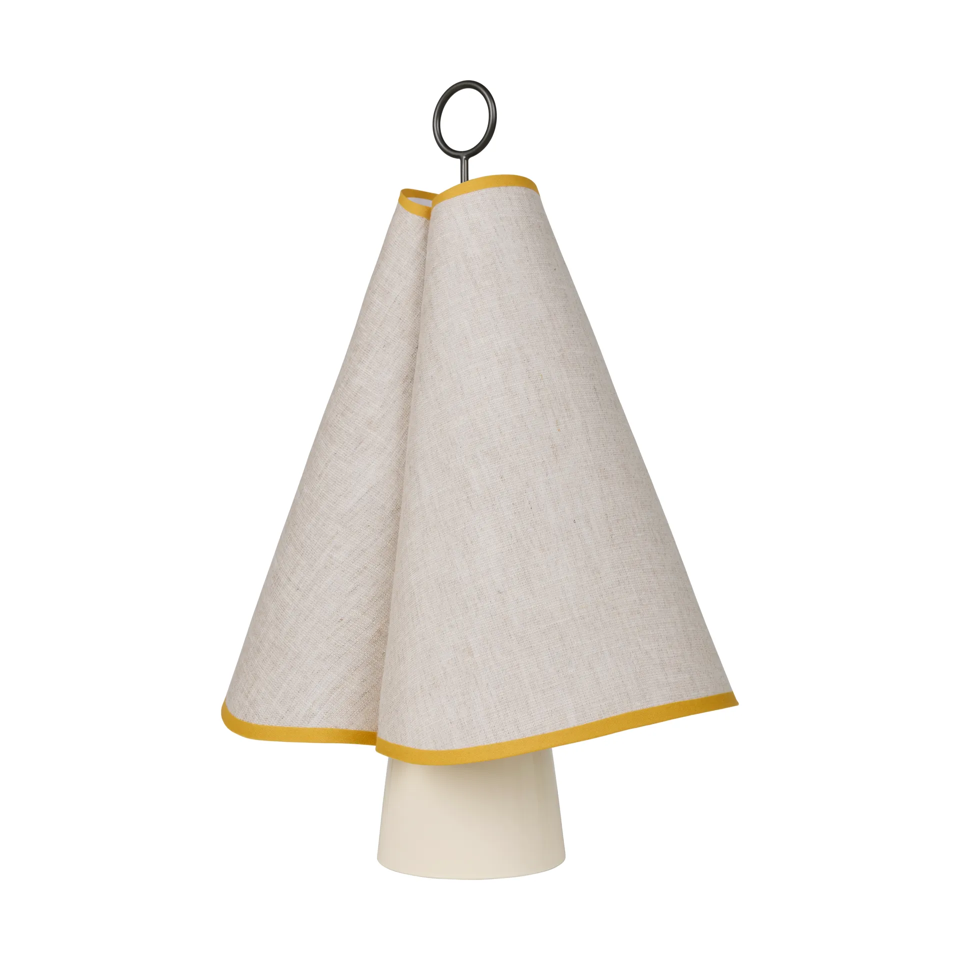 Lampe de table portable Hornbæk, Poppy yellow GUBI