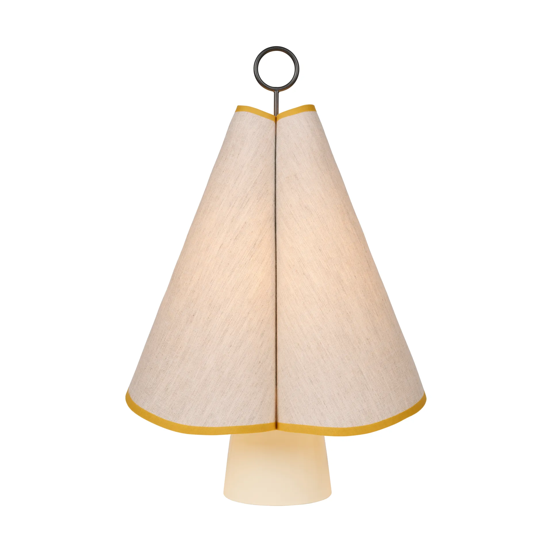 Lampe de table portable Hornbæk, Poppy yellow GUBI