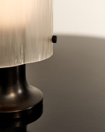 Lampe de table Seine Portable Lamp - Antique brass-white - GUBI
