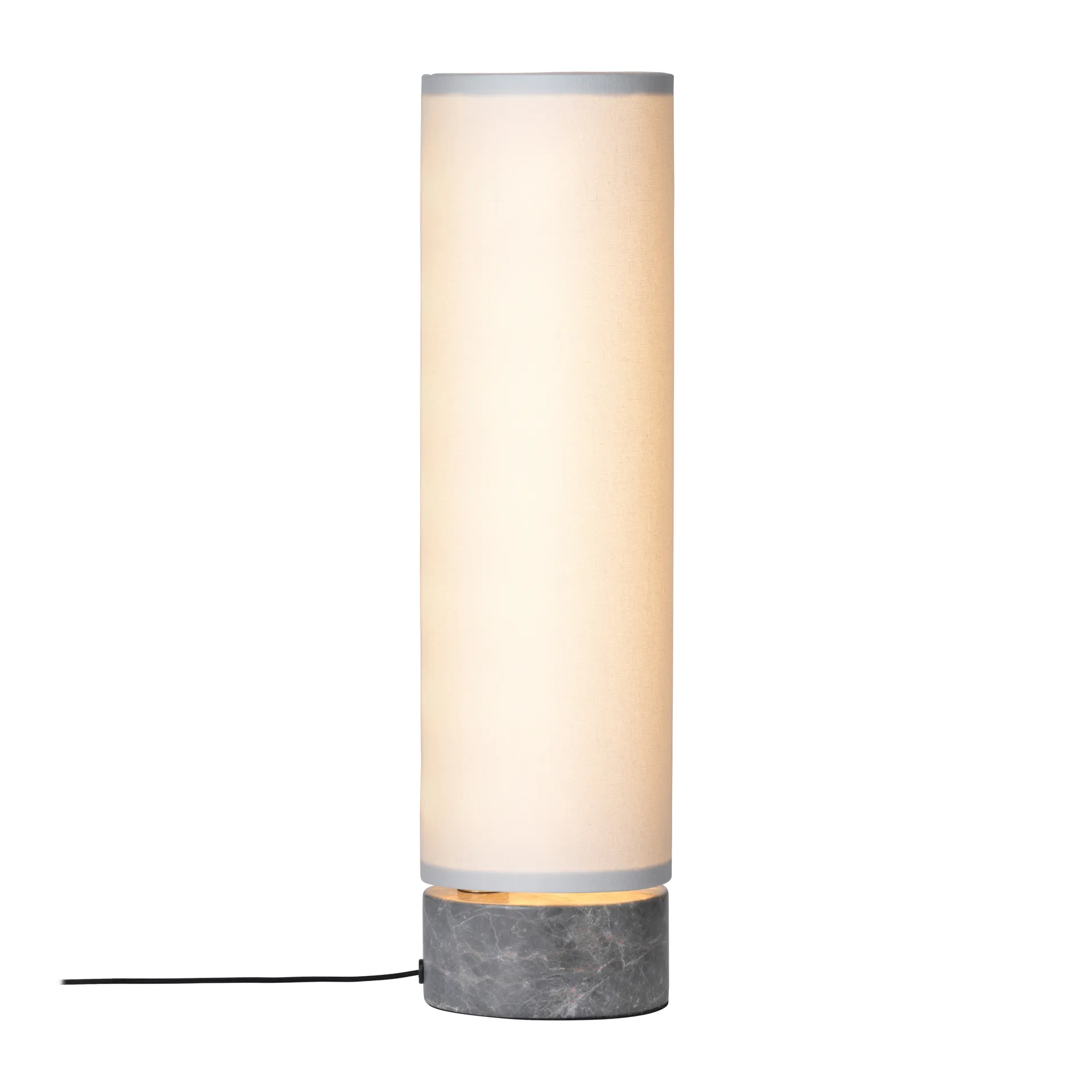 Lampe de table Unbound, Blanc-marbre gris GUBI