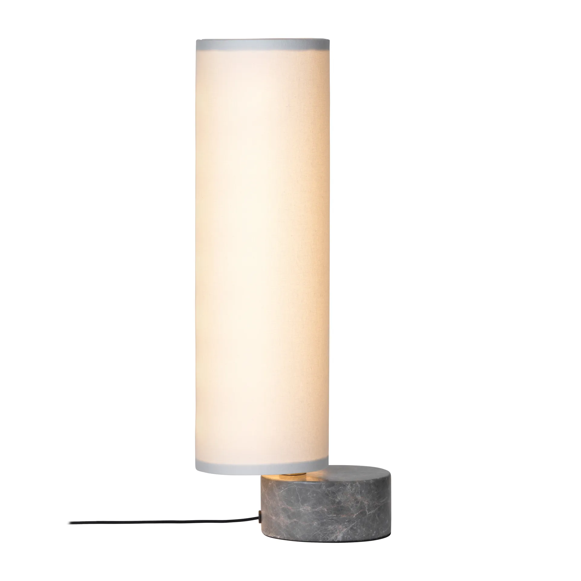 Lampe de table Unbound, Blanc-marbre gris GUBI
