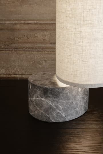 Lampe de table Unbound - Toile-marbre gris - GUBI