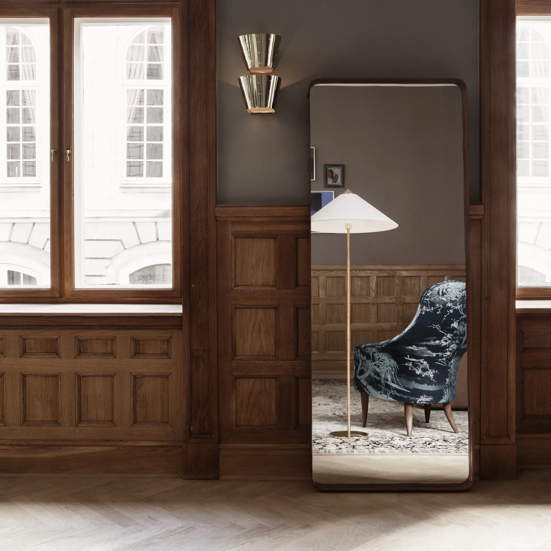 Lampe murale 9464, Laiton GUBI