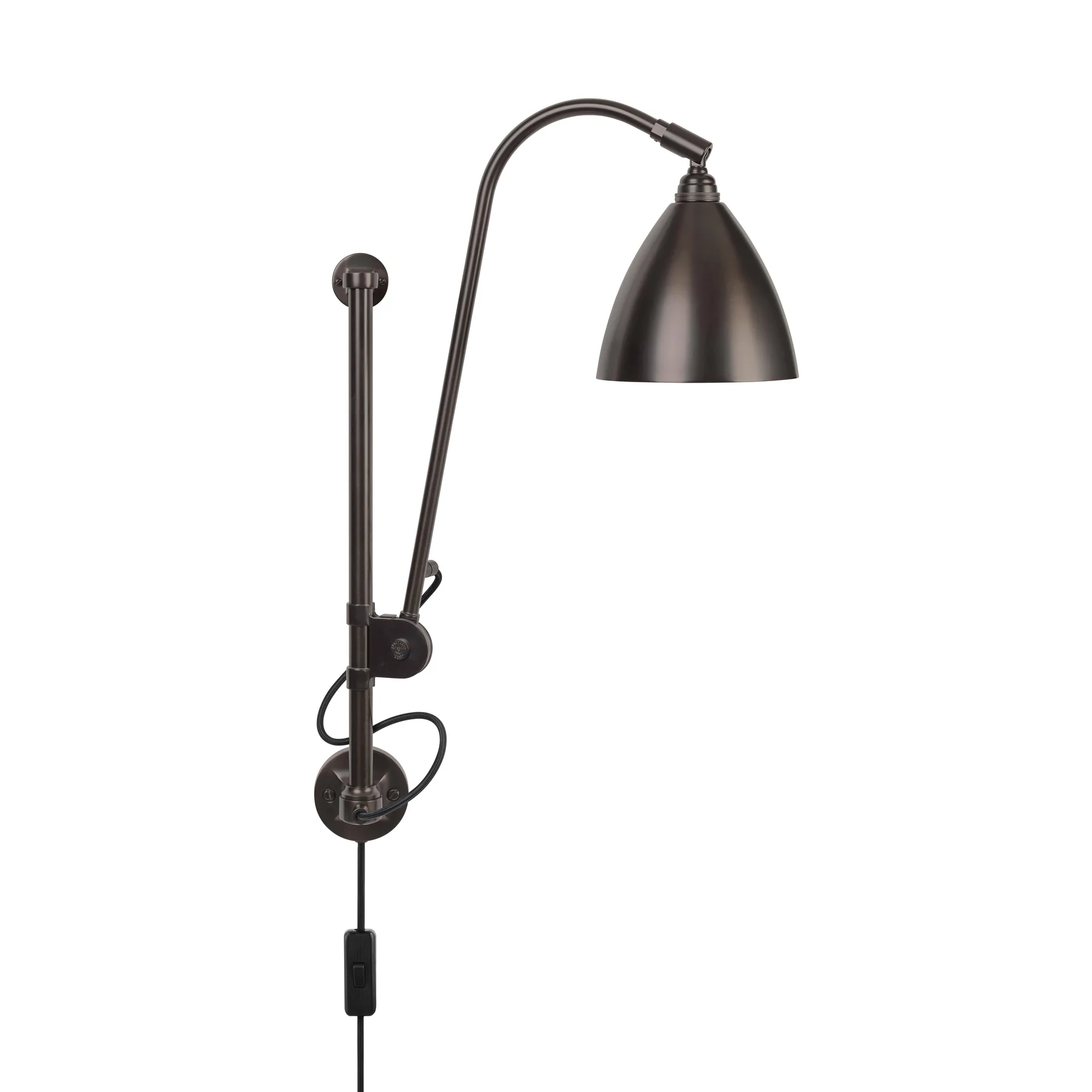 Lampe murale Bestlite BL5, Black brass GUBI