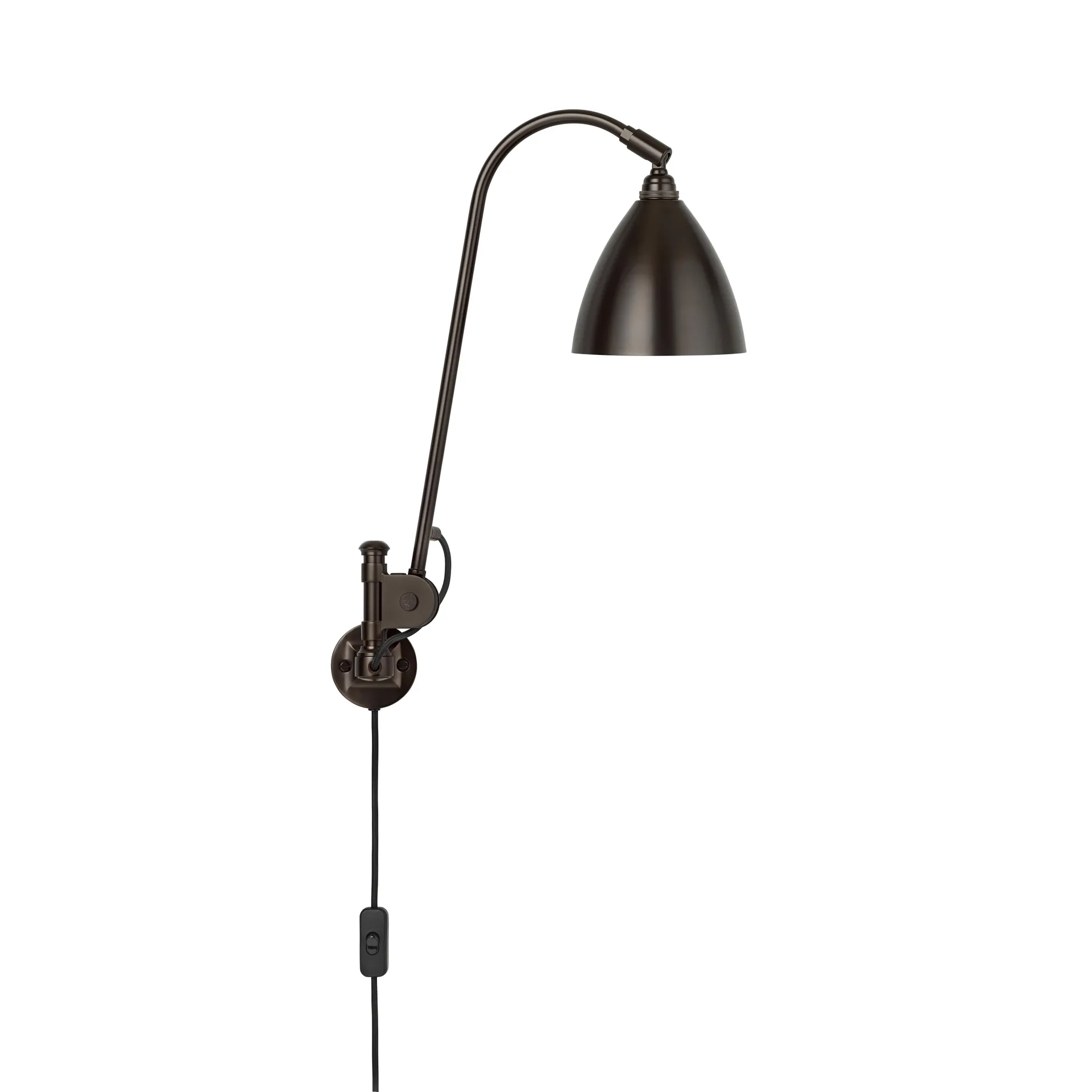 Lampe murale Bestlite BL6, noir-noir GUBI