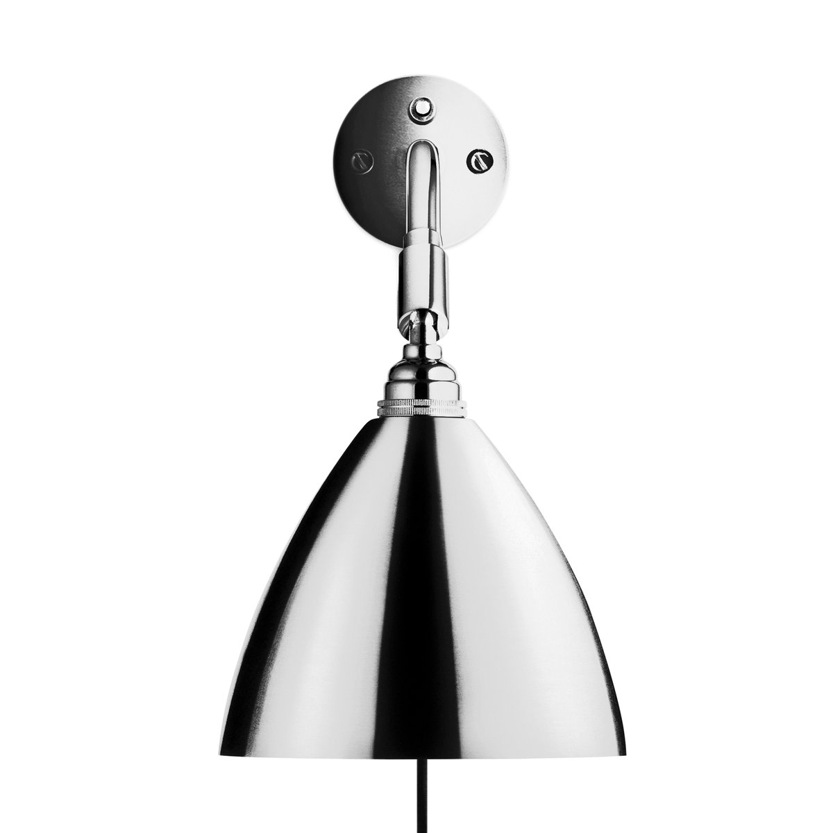 GUBI Lampe murale Bestlite BL7 chrome | Design Scandinave | Appliques murales | Argenté