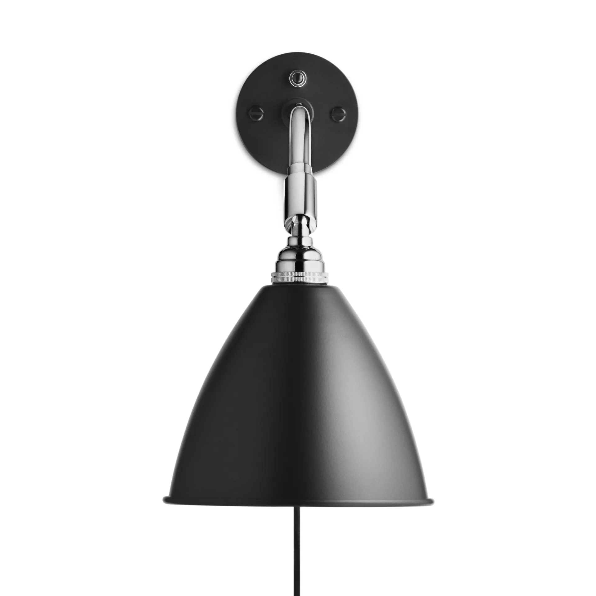 Lampe murale Bestlite BL7, noir-chrome GUBI