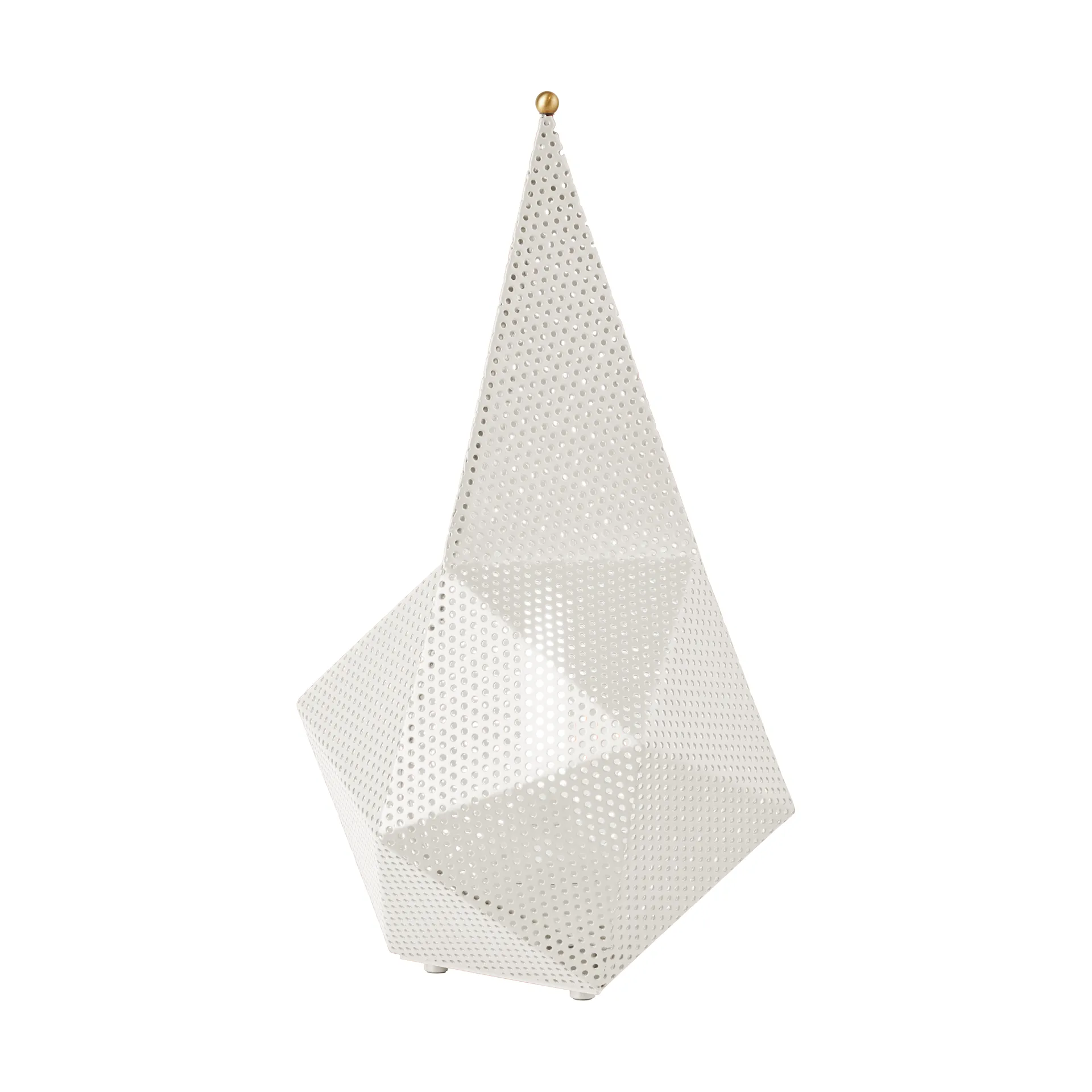 Lampe portable Bagdad, Blanc crème semi-mat GUBI