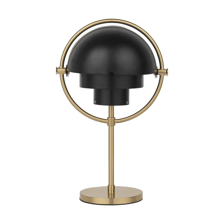 Lampe portable Multi-Lite - Black semi matt-brass - Gubi