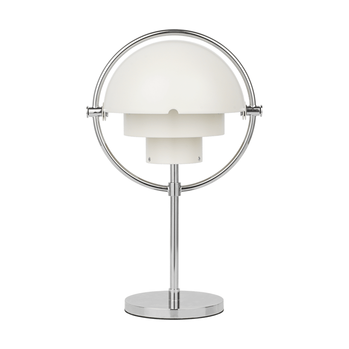 Lampe portable Multi-Lite - White semi matt-chrome - Gubi