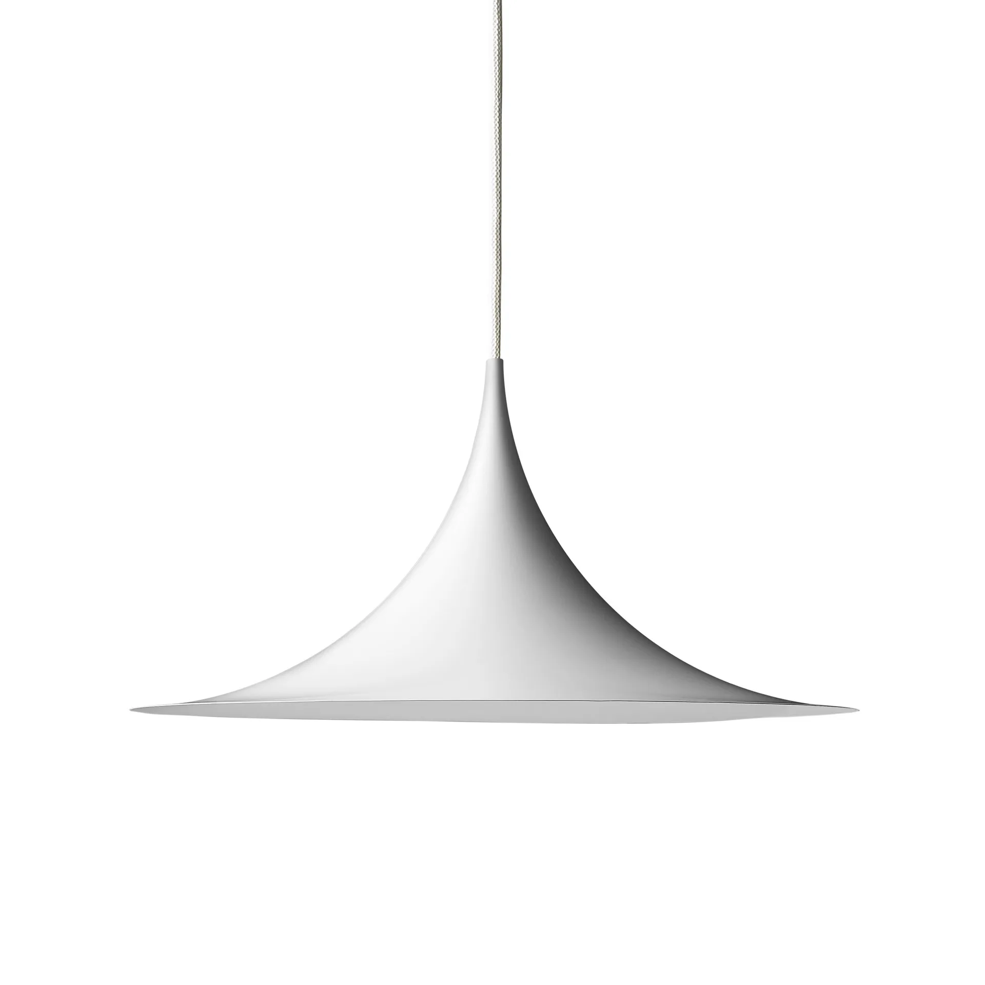 Lampe Semi Ø 60 cm, White semi matt GUBI