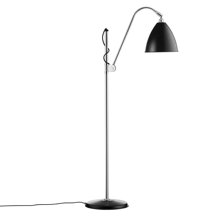 Lampe sur pied Bestlite BL3M - Noir-chrome - GUBI