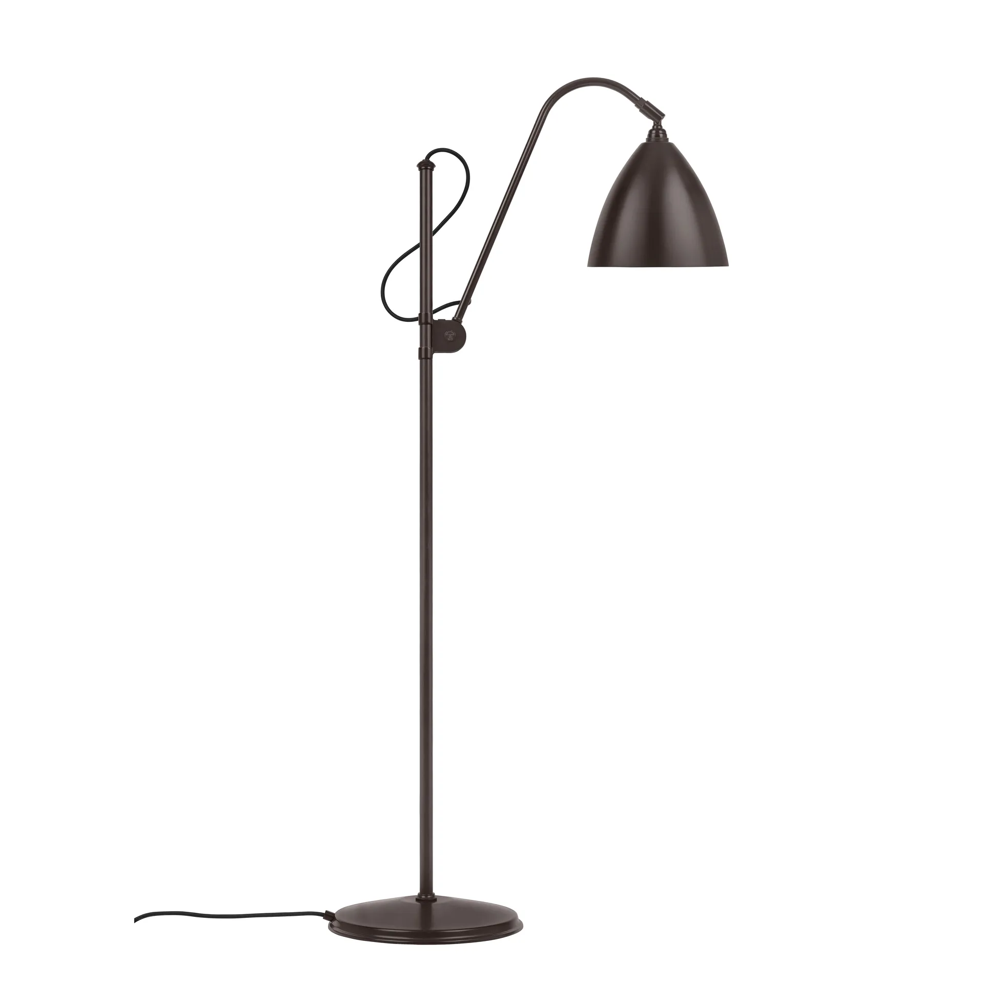 Lampe sur pied Bestlite BL3M, Noir-Noir GUBI
