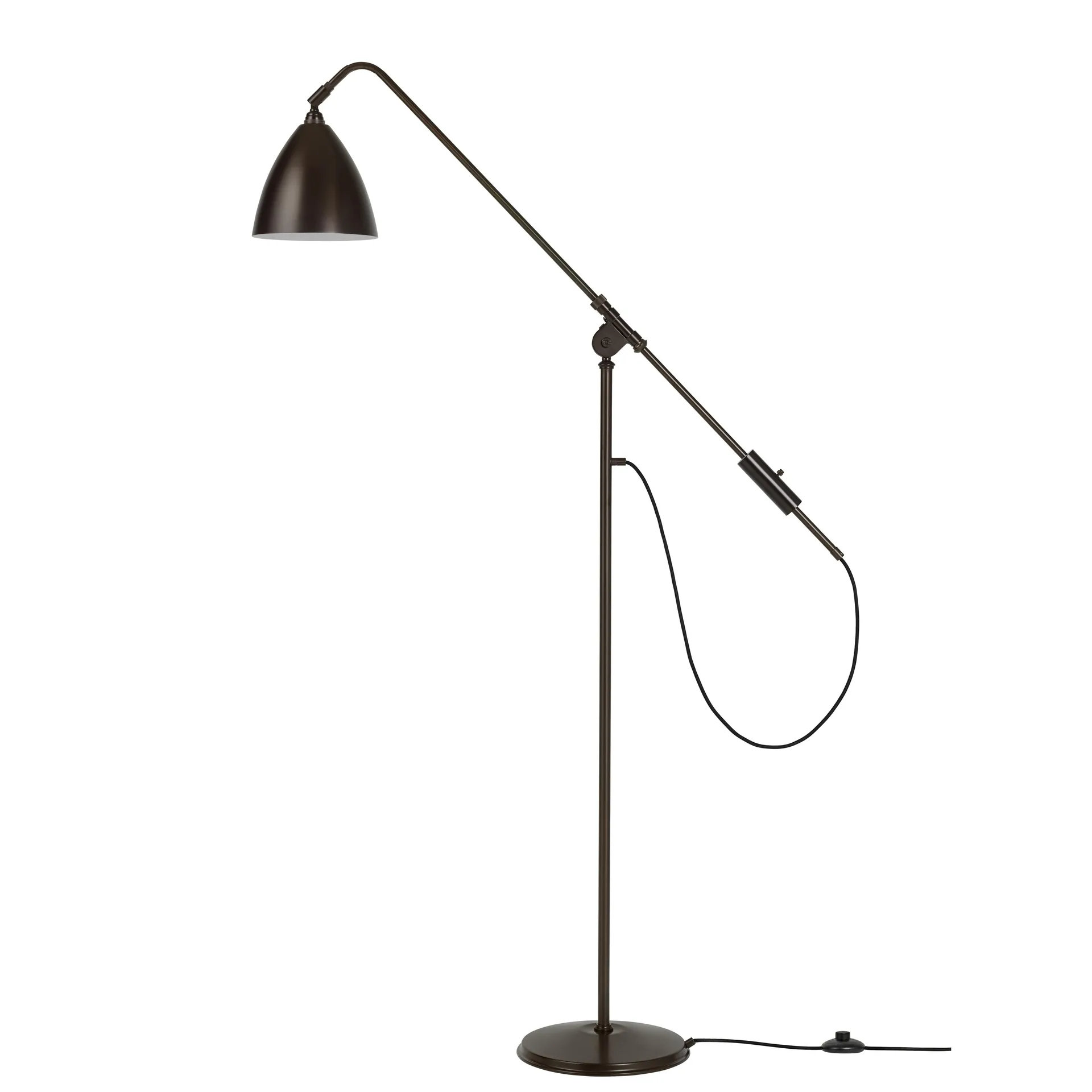 Lampe sur pied Bestlite BL4, Noir-Noir GUBI