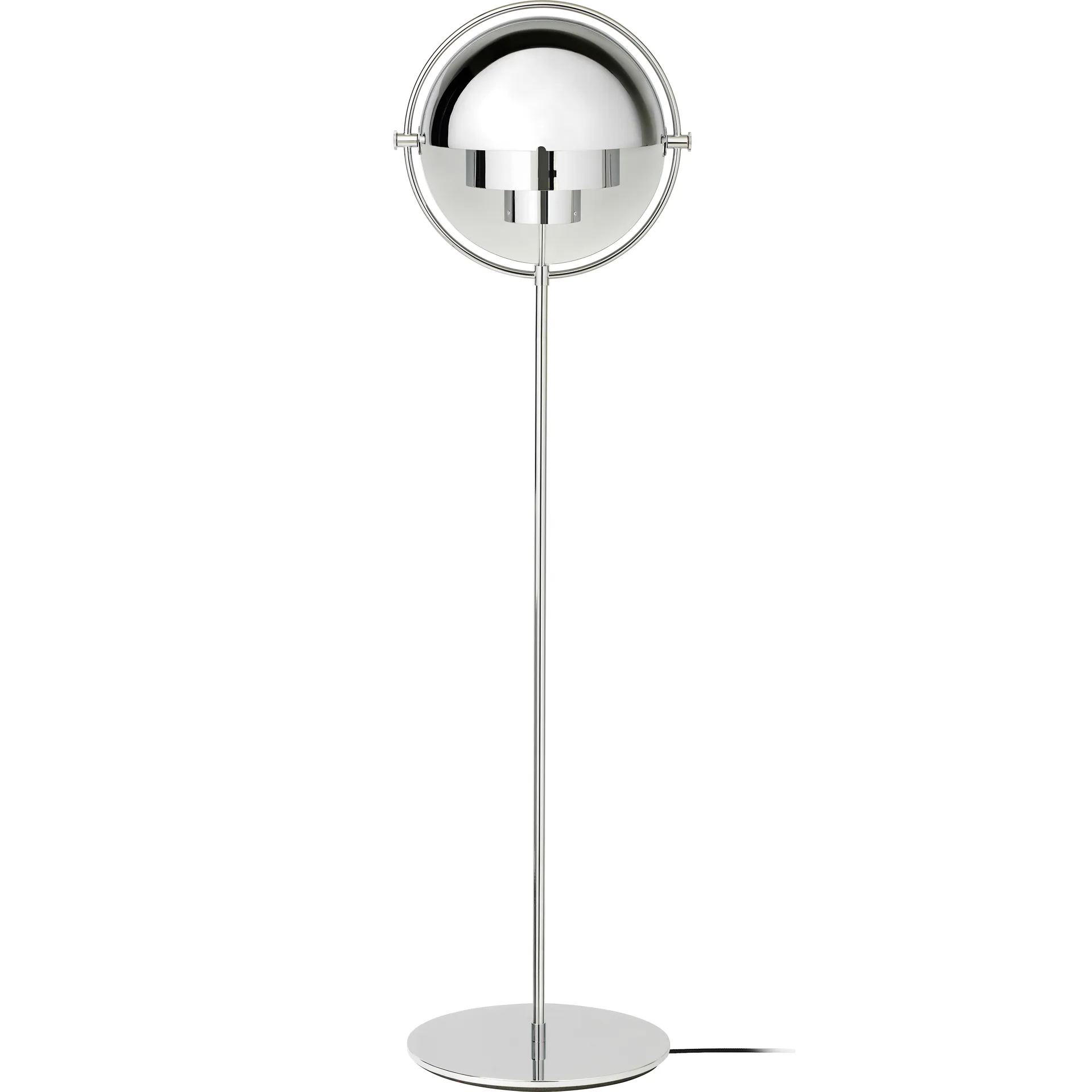 Lampe sur pied Multi-Lite, Chrome-chrome GUBI