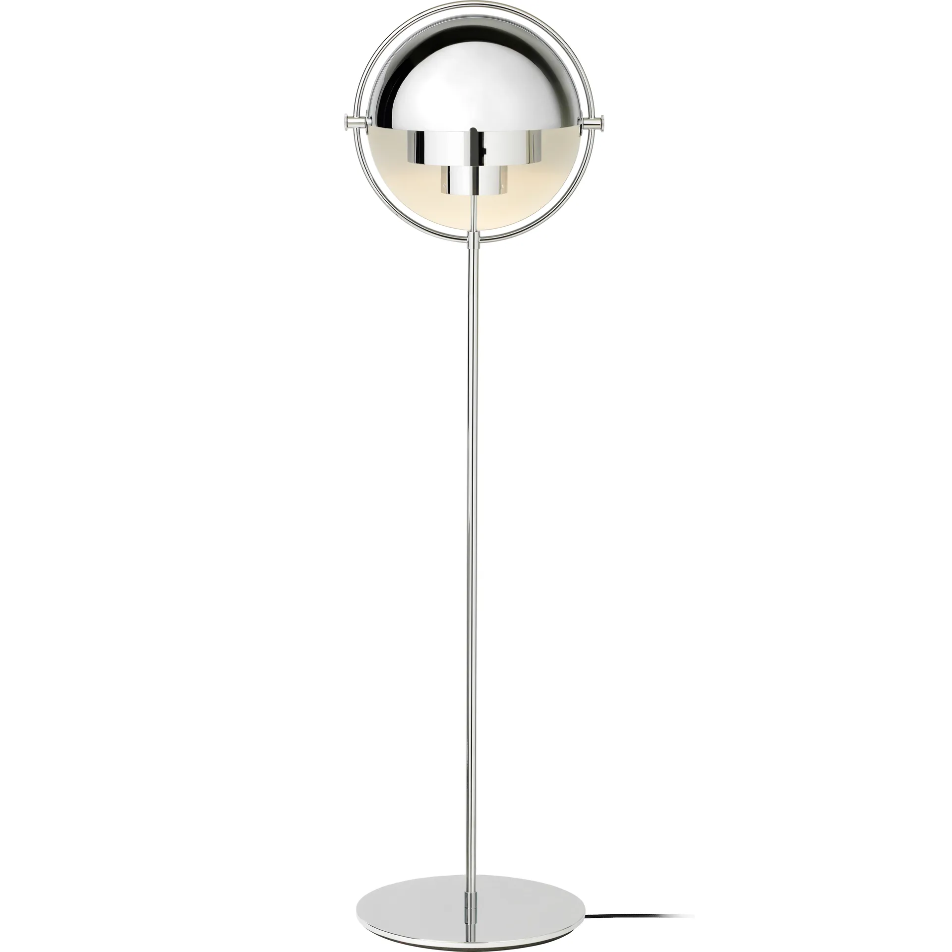 Lampe sur pied Multi-Lite, Chrome-chrome GUBI