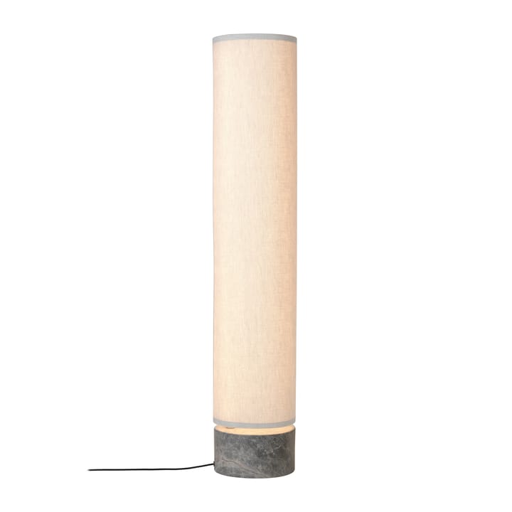 Lampe sur pied Unbound 120 cm - Toile-marbre gris - GUBI