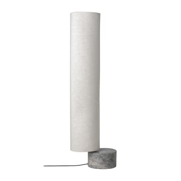 Lampe sur pied Unbound 120 cm - Toile-marbre gris - GUBI