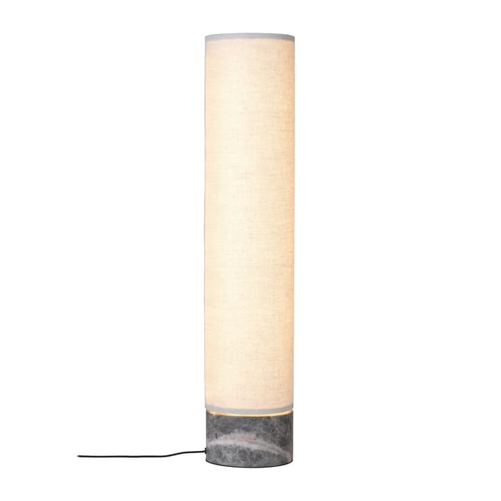 Lampe sur pied Unbound 80 cm - Toile-marbre gris - GUBI