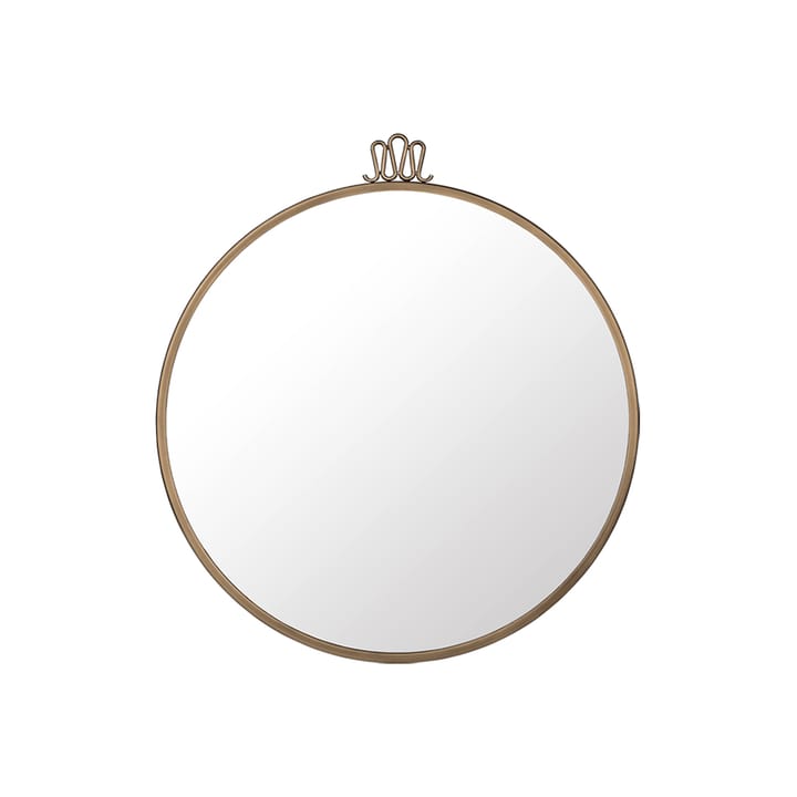 Miroir Randaccio - antique brass, medium - GUBI