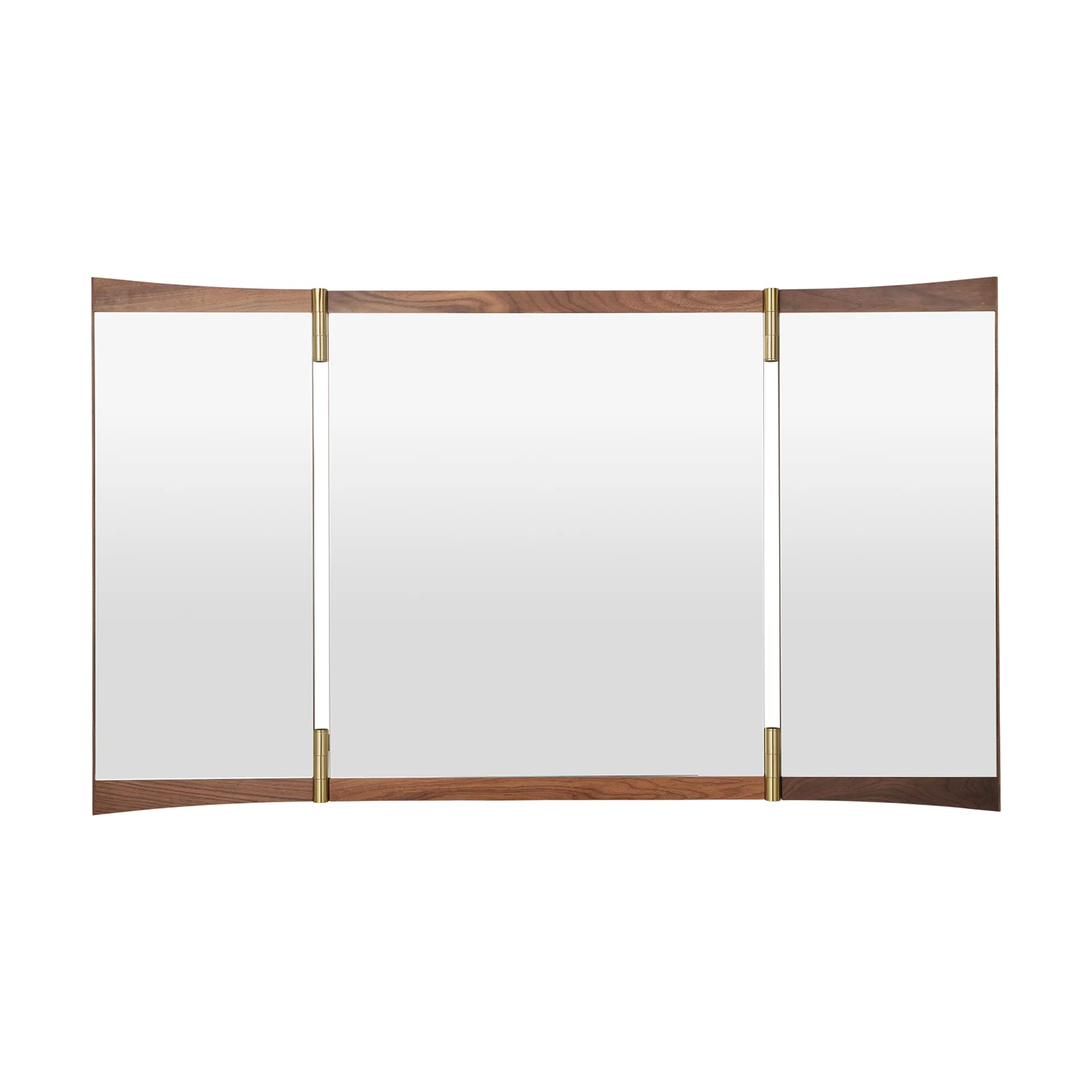 Miroir Vanity 3, Noyer-laiton GUBI