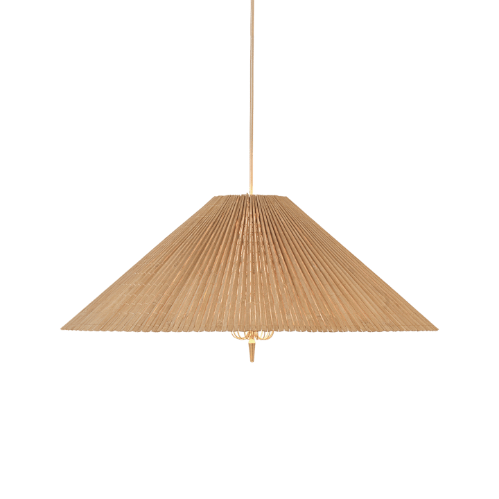 Plafonnier 1972 Ø60 cm - Bambou-laiton - GUBI