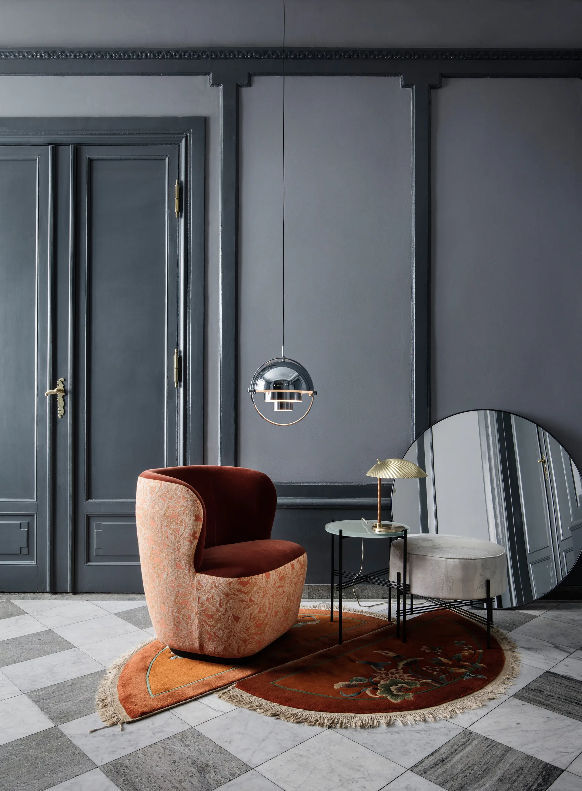 Plafonnier Multi-Lite, chrome GUBI