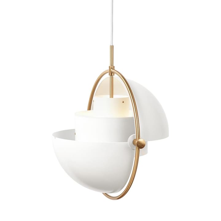 Plafonnier Multi-Lite, laiton-blanc GUBI
