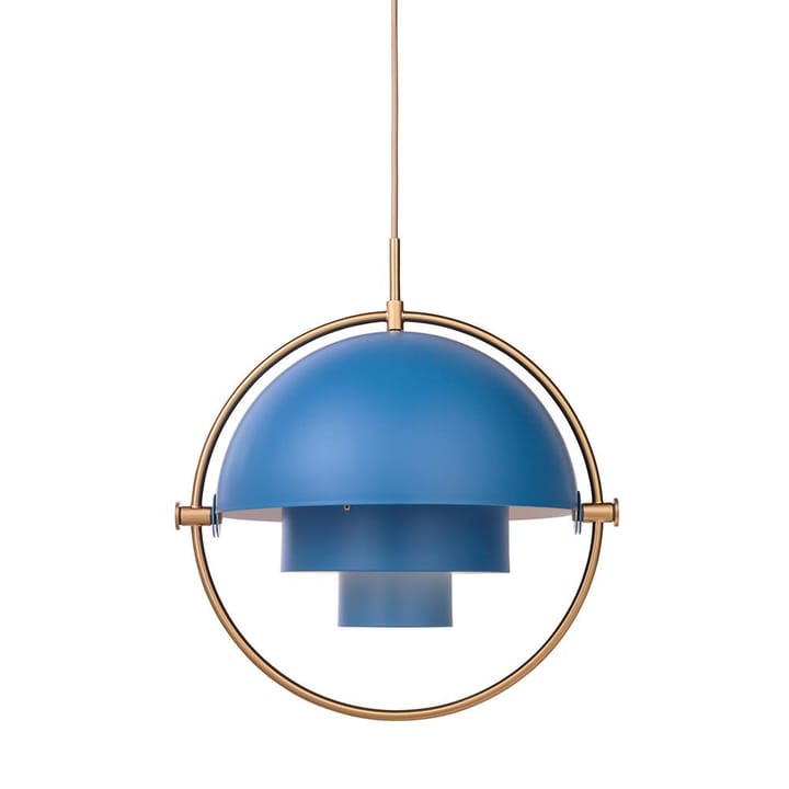 Plafonnier Multi-Lite - laiton-bleu - GUBI