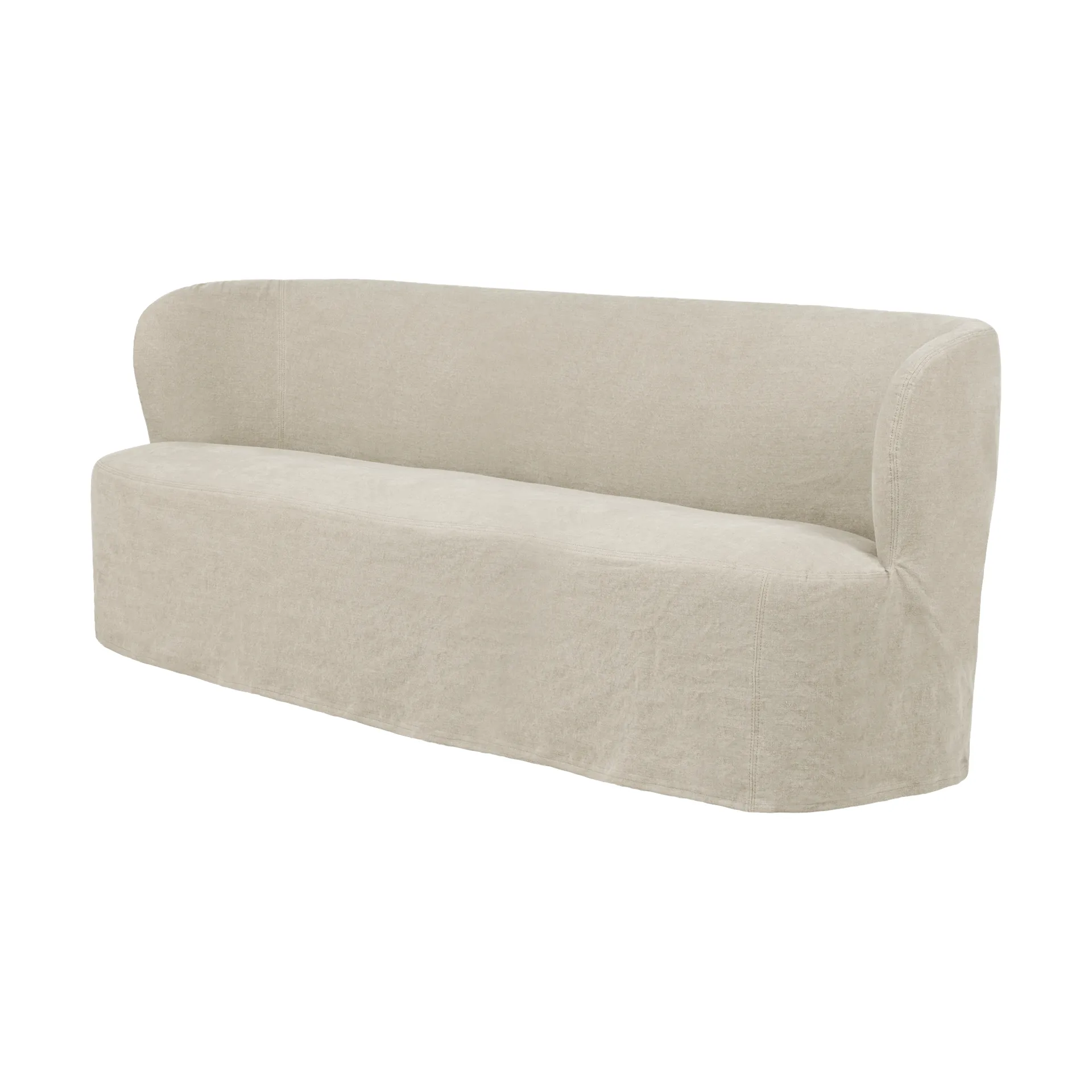 Stay Slipcover canapé, Linen 0023, 190x70 cm, 2,5 places GUBI