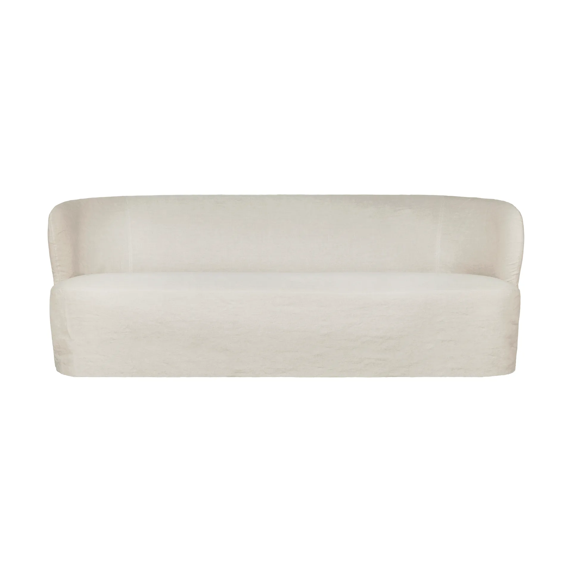 Stay Slipcover canapé, Linen 0023, 220x95 cm, 3 places GUBI