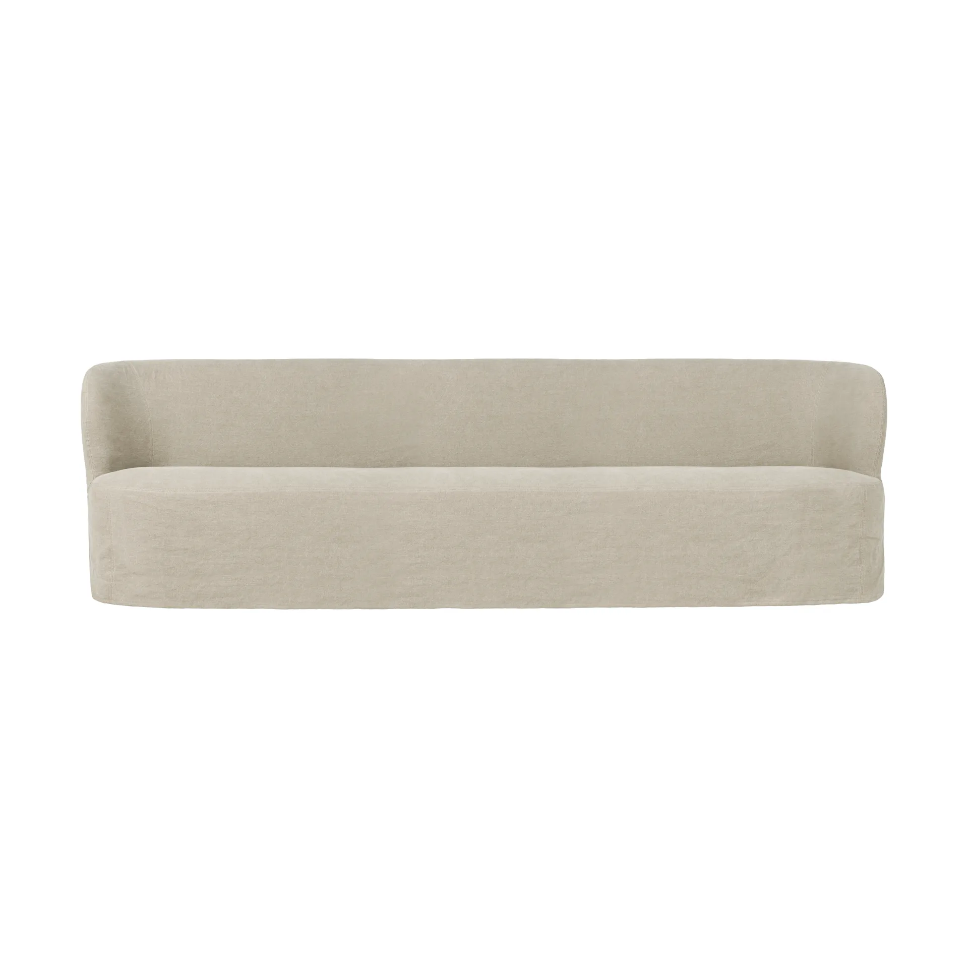 Stay Slipcover canapé, Linen 0023, 260x70 cm, 4 places GUBI