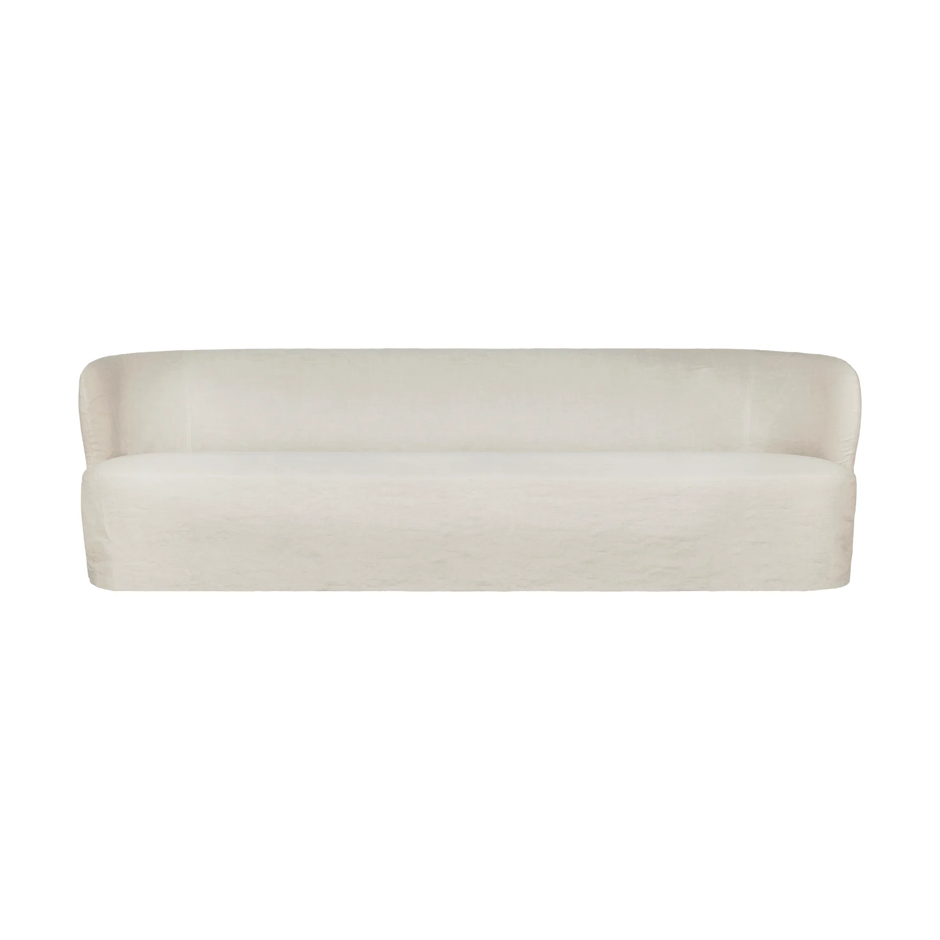 Stay Slipcover canapé, Linen 0023, 260x95 cm, 4 places GUBI