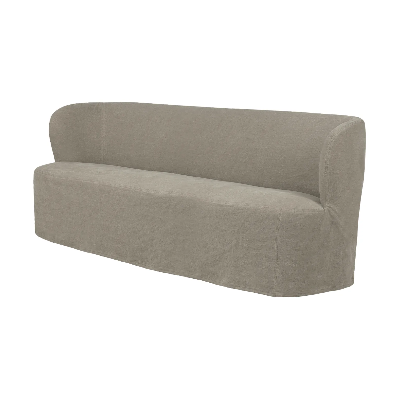 Stay Slipcover canapé, Linen 0024, 190x70 cm, 2,5 places GUBI