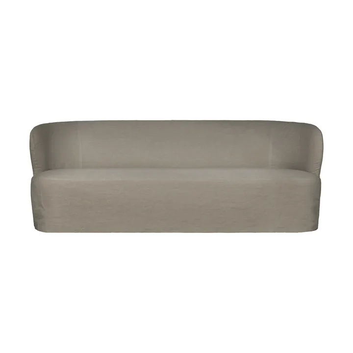 Stay Slipcover canapé - Linen 0024, 220x95 cm, 3 places - GUBI