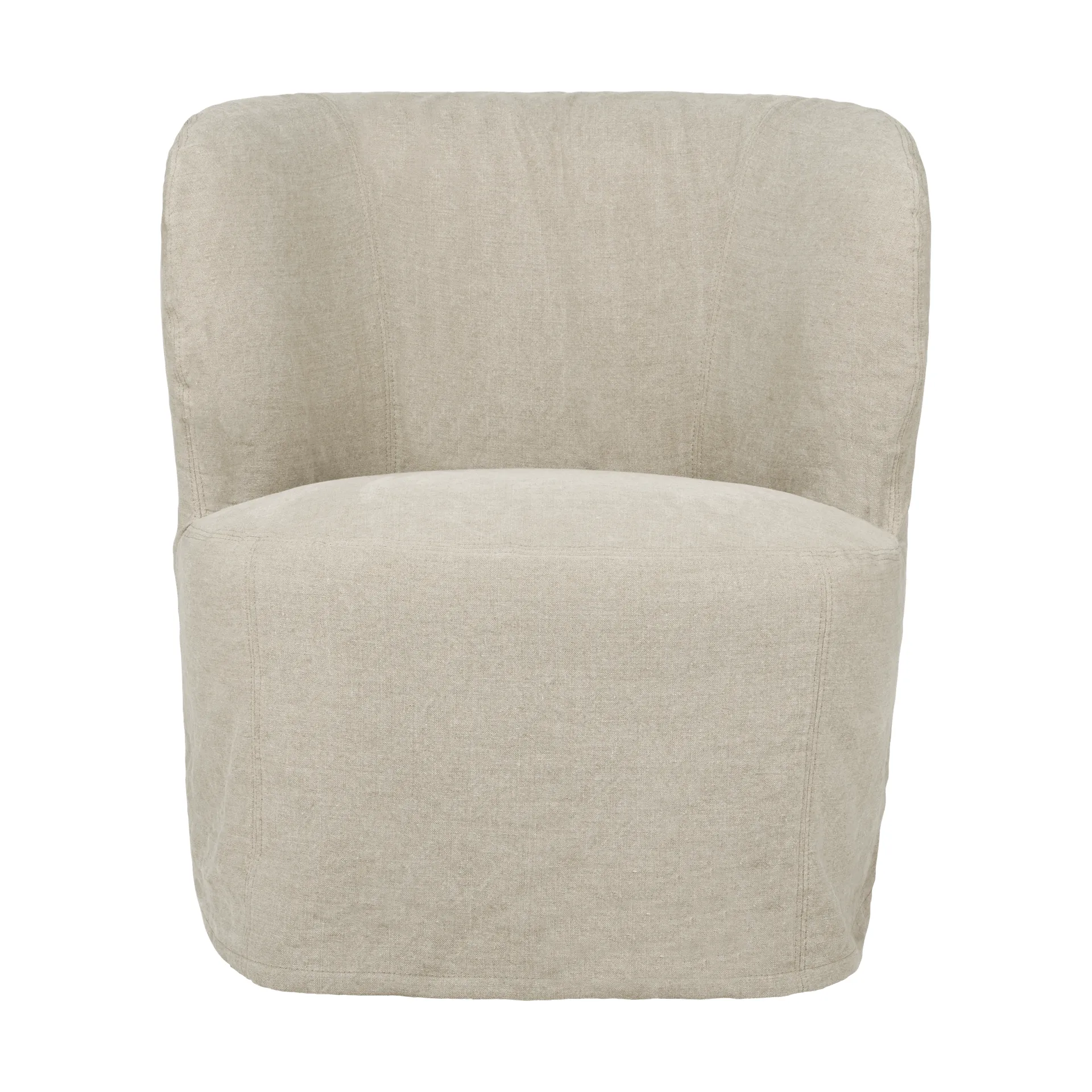 Stay Slipcover fauteuil lounge, Linen 0023, taille S GUBI