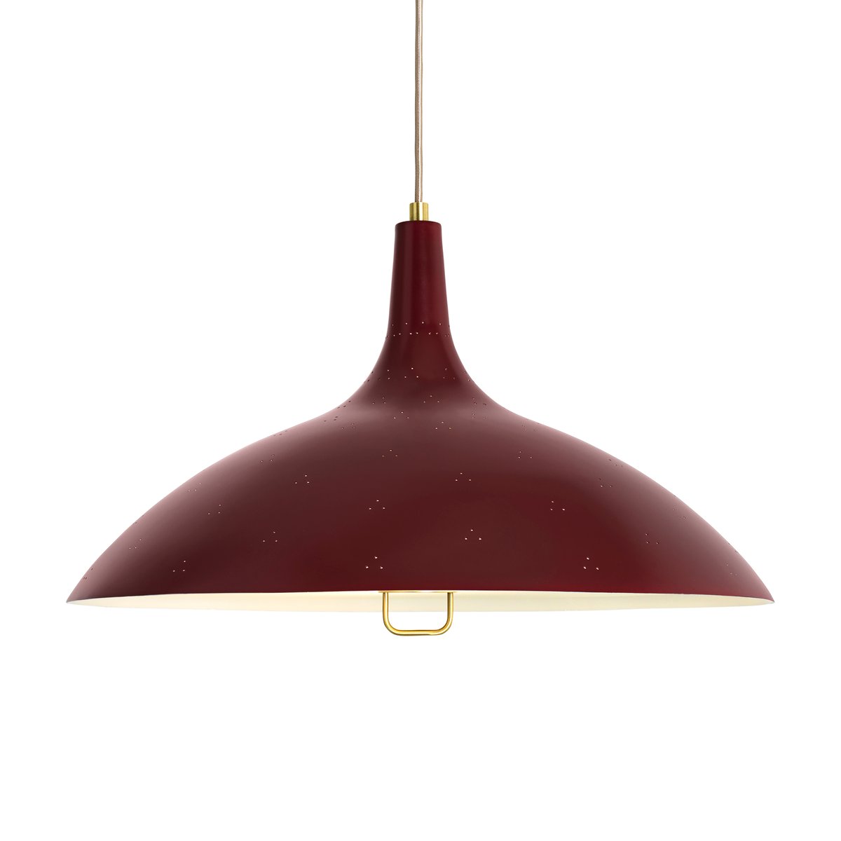 GUBI Suspension 1965 Rouge chianti | Design Scandinave | Suspensions & lustres | Rouge